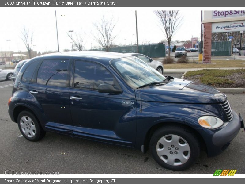 Patriot Blue Pearl / Dark Slate Gray 2003 Chrysler PT Cruiser