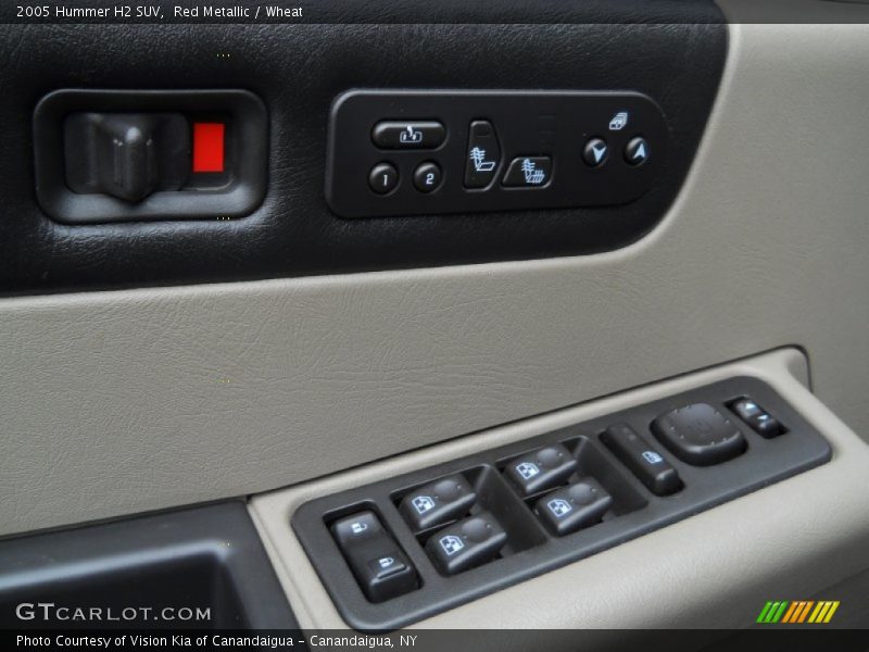 Red Metallic / Wheat 2005 Hummer H2 SUV