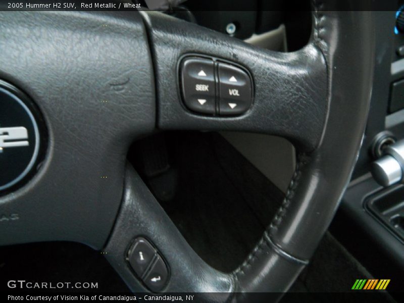 Red Metallic / Wheat 2005 Hummer H2 SUV