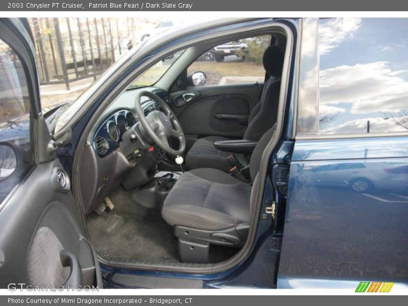 Patriot Blue Pearl / Dark Slate Gray 2003 Chrysler PT Cruiser
