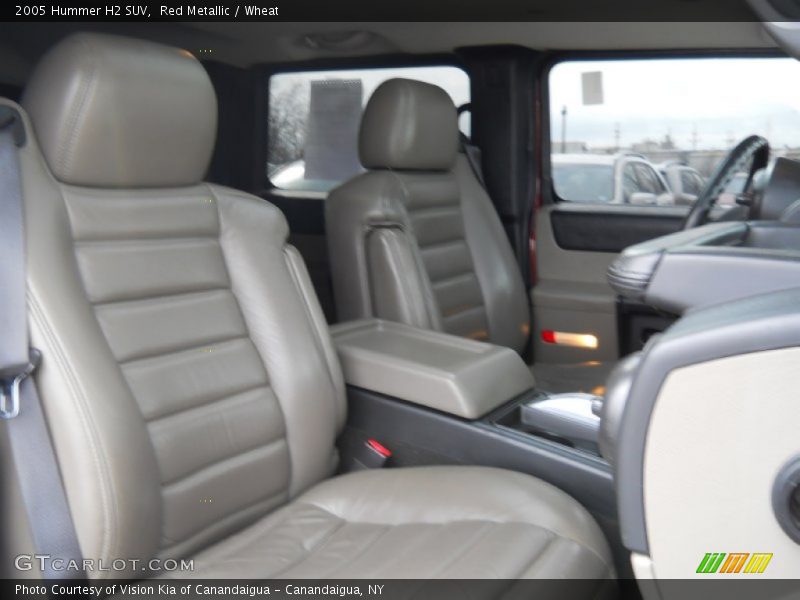 Red Metallic / Wheat 2005 Hummer H2 SUV