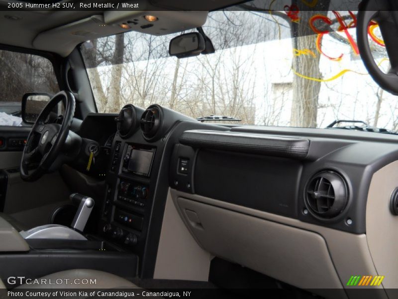 Red Metallic / Wheat 2005 Hummer H2 SUV