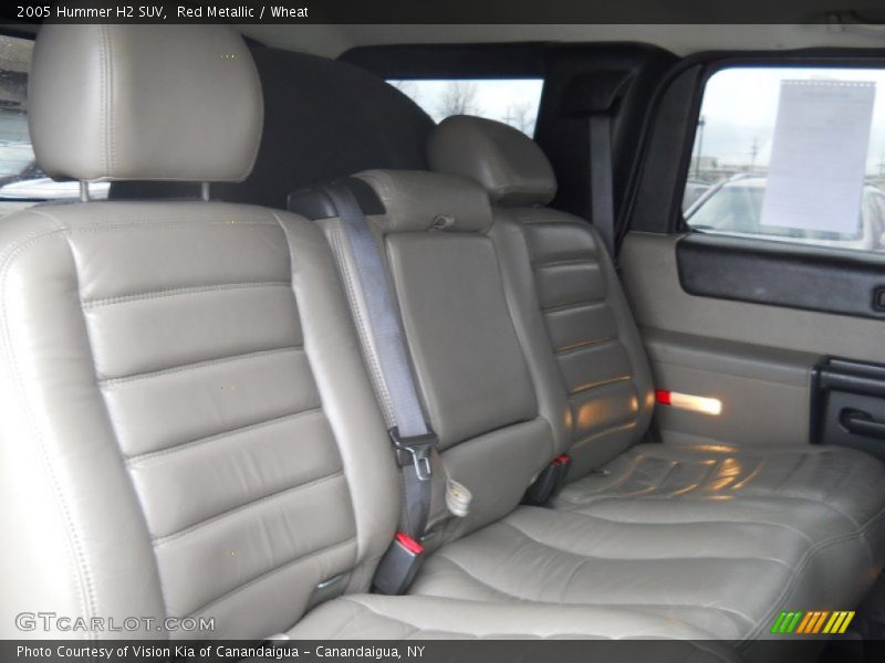 Red Metallic / Wheat 2005 Hummer H2 SUV