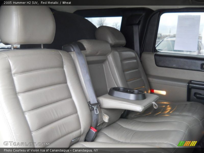Red Metallic / Wheat 2005 Hummer H2 SUV