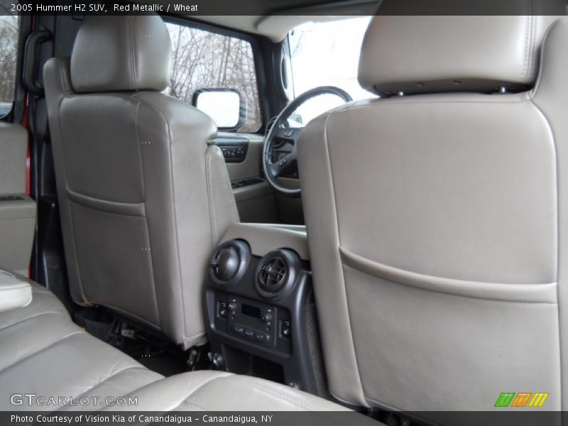 Red Metallic / Wheat 2005 Hummer H2 SUV