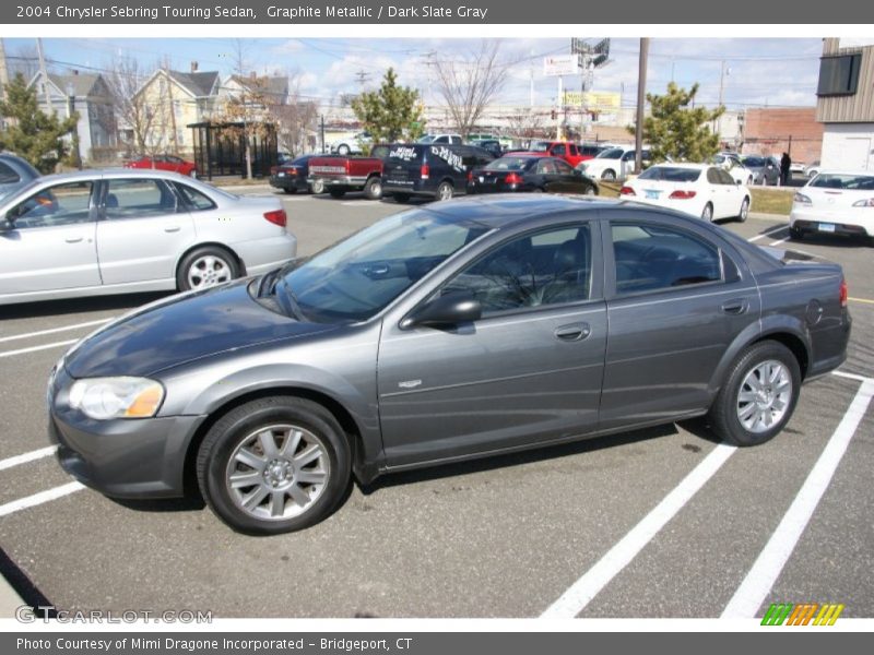Graphite Metallic / Dark Slate Gray 2004 Chrysler Sebring Touring Sedan