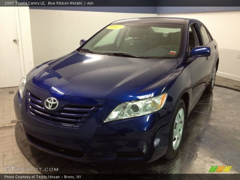 Blue Ribbon Metallic / Ash 2007 Toyota Camry LE