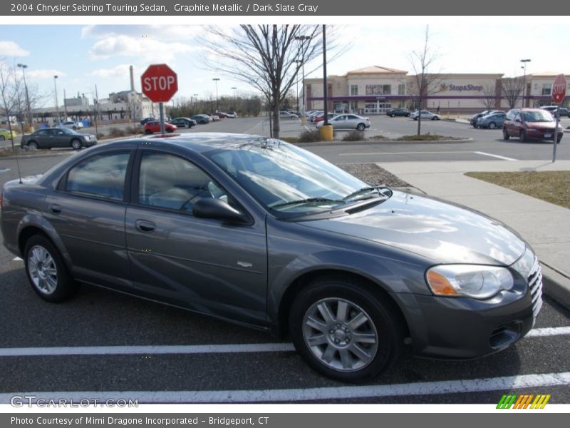 Graphite Metallic / Dark Slate Gray 2004 Chrysler Sebring Touring Sedan