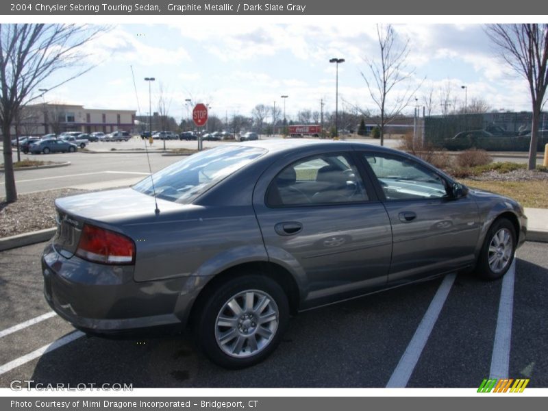 Graphite Metallic / Dark Slate Gray 2004 Chrysler Sebring Touring Sedan