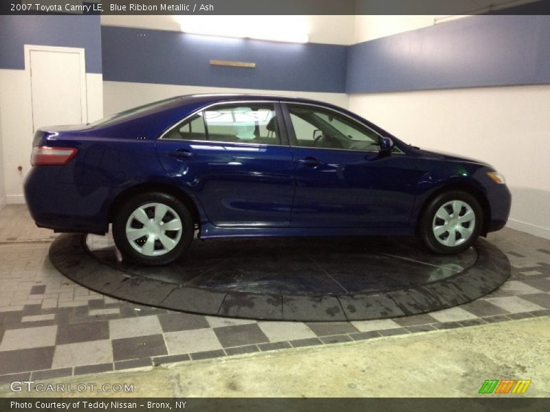 Blue Ribbon Metallic / Ash 2007 Toyota Camry LE