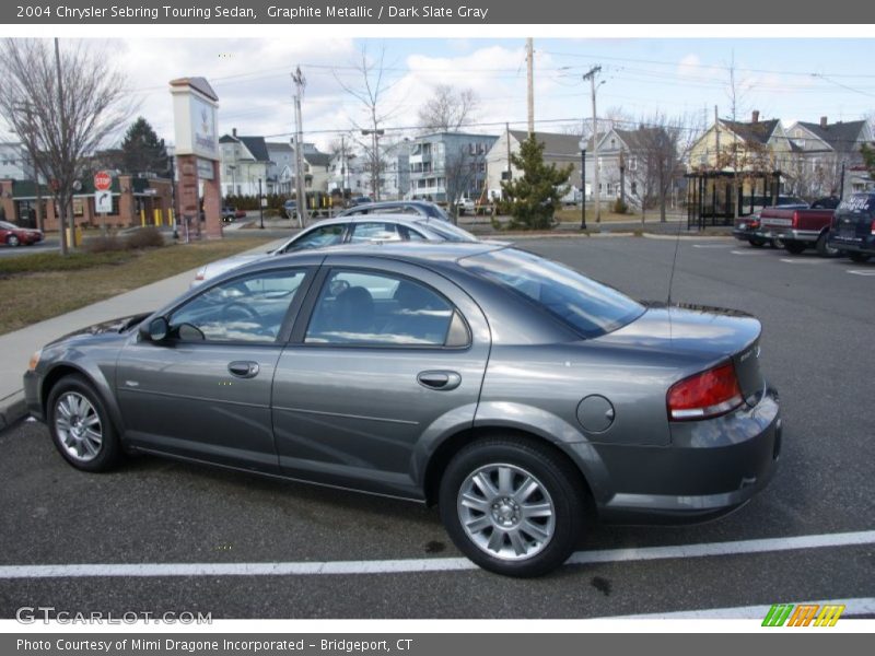 Graphite Metallic / Dark Slate Gray 2004 Chrysler Sebring Touring Sedan