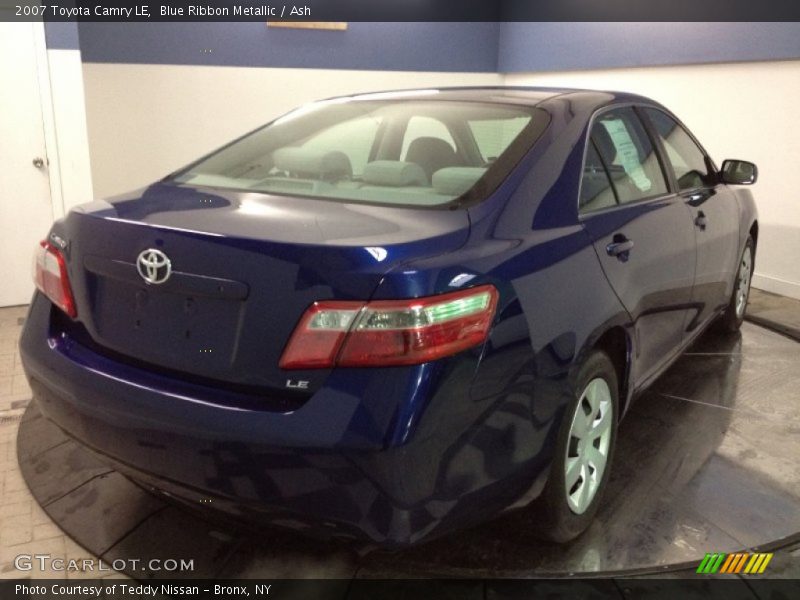 Blue Ribbon Metallic / Ash 2007 Toyota Camry LE