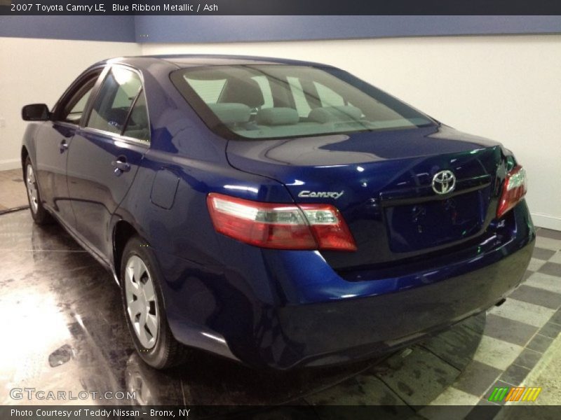 Blue Ribbon Metallic / Ash 2007 Toyota Camry LE