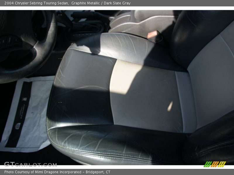Graphite Metallic / Dark Slate Gray 2004 Chrysler Sebring Touring Sedan