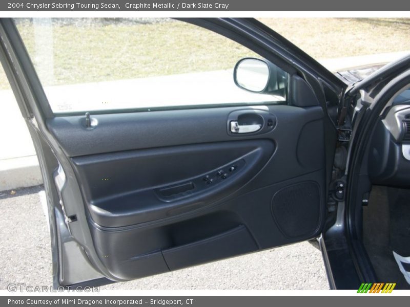 Graphite Metallic / Dark Slate Gray 2004 Chrysler Sebring Touring Sedan