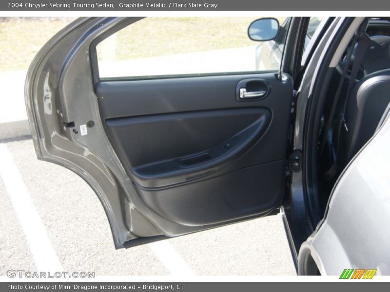 Graphite Metallic / Dark Slate Gray 2004 Chrysler Sebring Touring Sedan