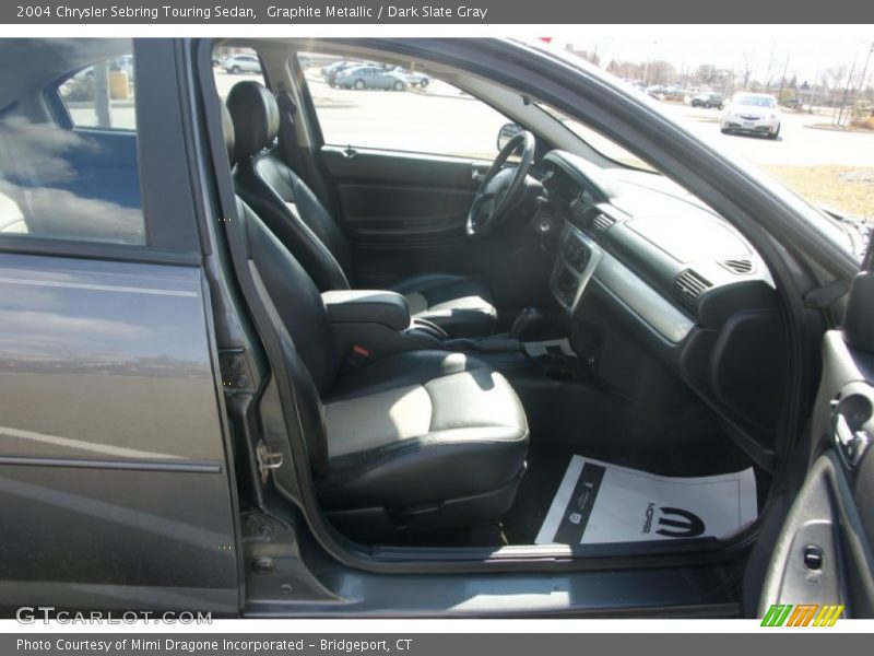 Graphite Metallic / Dark Slate Gray 2004 Chrysler Sebring Touring Sedan