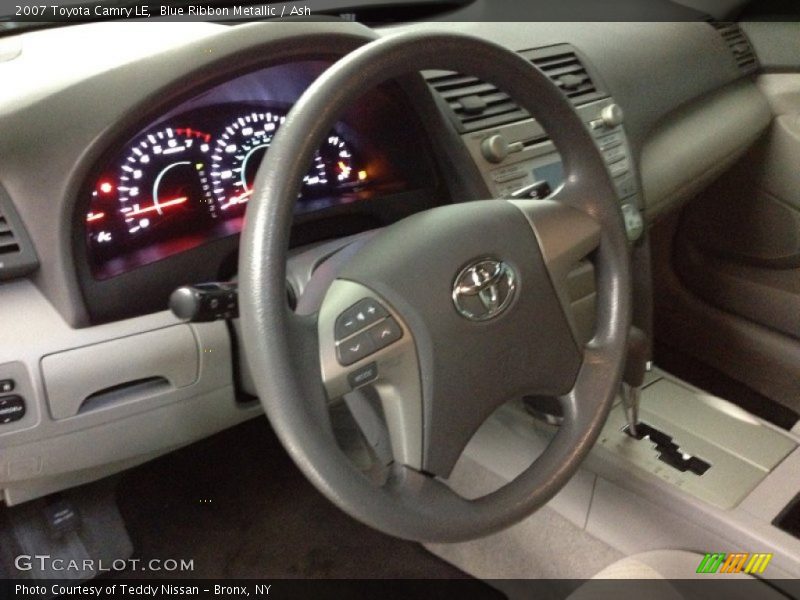 Blue Ribbon Metallic / Ash 2007 Toyota Camry LE