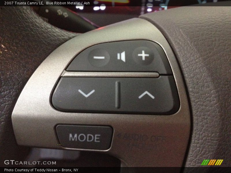 Blue Ribbon Metallic / Ash 2007 Toyota Camry LE