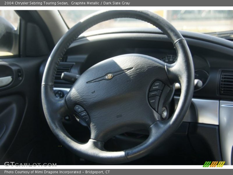 Graphite Metallic / Dark Slate Gray 2004 Chrysler Sebring Touring Sedan