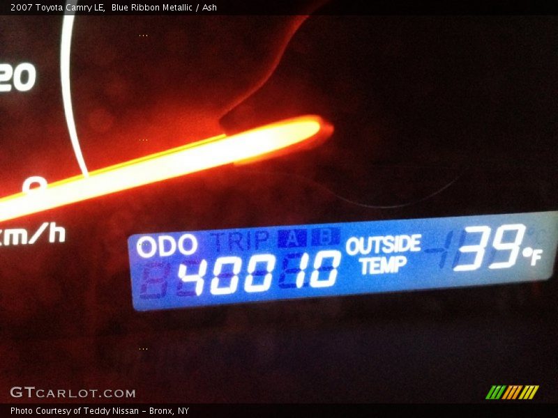 Blue Ribbon Metallic / Ash 2007 Toyota Camry LE