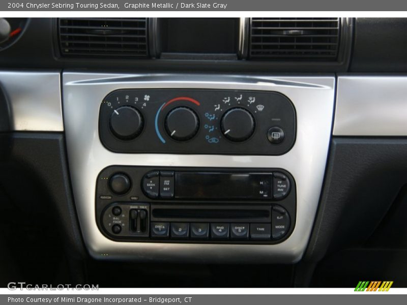 Graphite Metallic / Dark Slate Gray 2004 Chrysler Sebring Touring Sedan