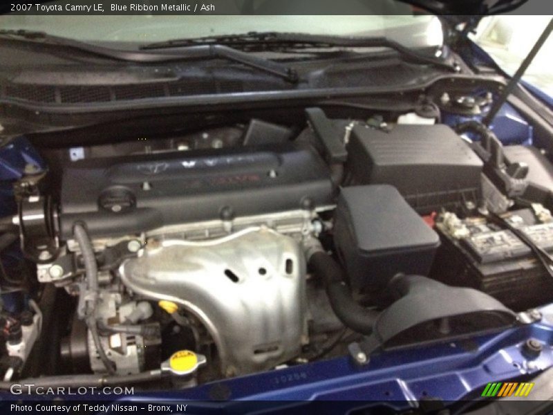 Blue Ribbon Metallic / Ash 2007 Toyota Camry LE