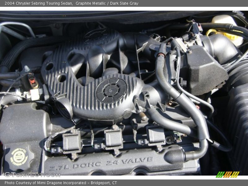 Graphite Metallic / Dark Slate Gray 2004 Chrysler Sebring Touring Sedan