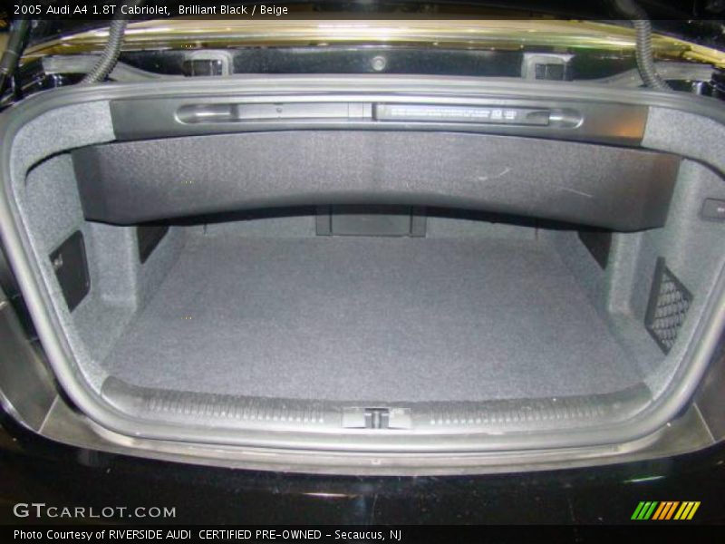 Brilliant Black / Beige 2005 Audi A4 1.8T Cabriolet