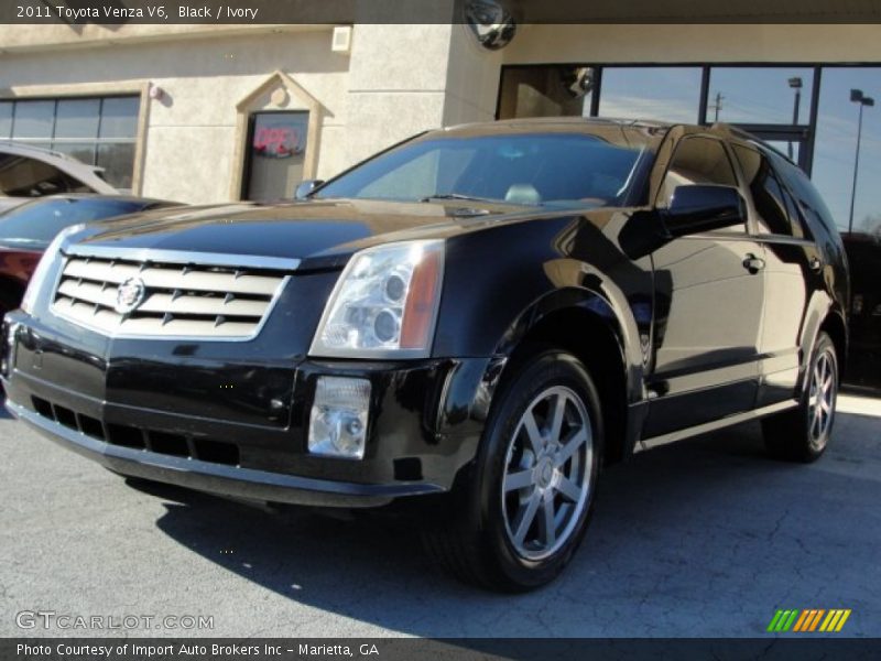 Black / Ivory 2011 Toyota Venza V6