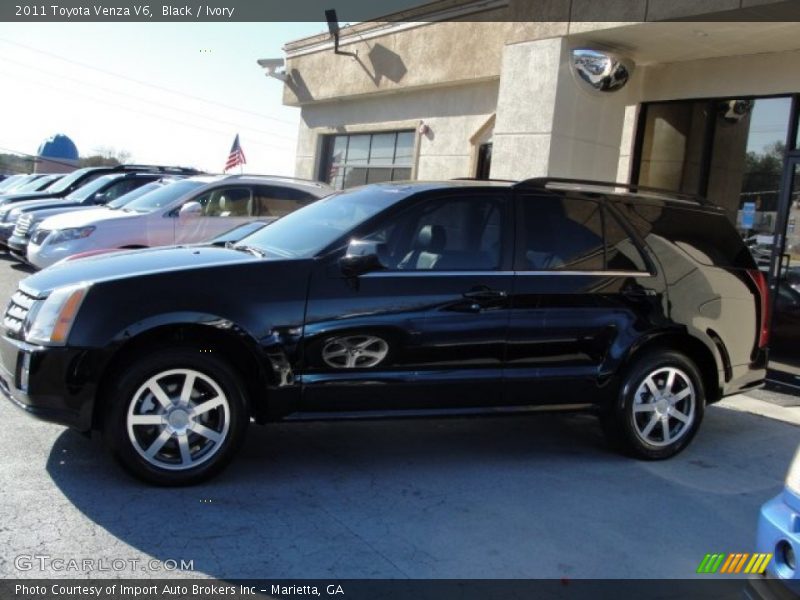Black / Ivory 2011 Toyota Venza V6