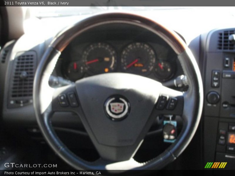 Black / Ivory 2011 Toyota Venza V6