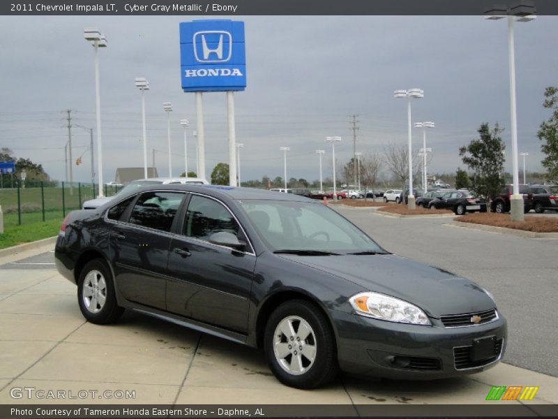 Cyber Gray Metallic / Ebony 2011 Chevrolet Impala LT