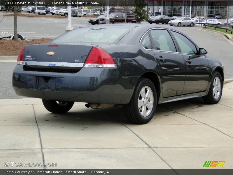 Cyber Gray Metallic / Ebony 2011 Chevrolet Impala LT
