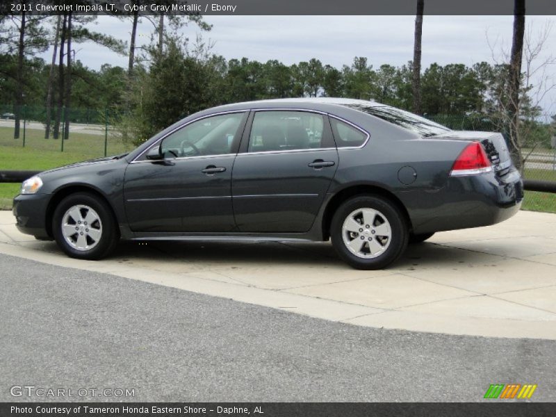 Cyber Gray Metallic / Ebony 2011 Chevrolet Impala LT