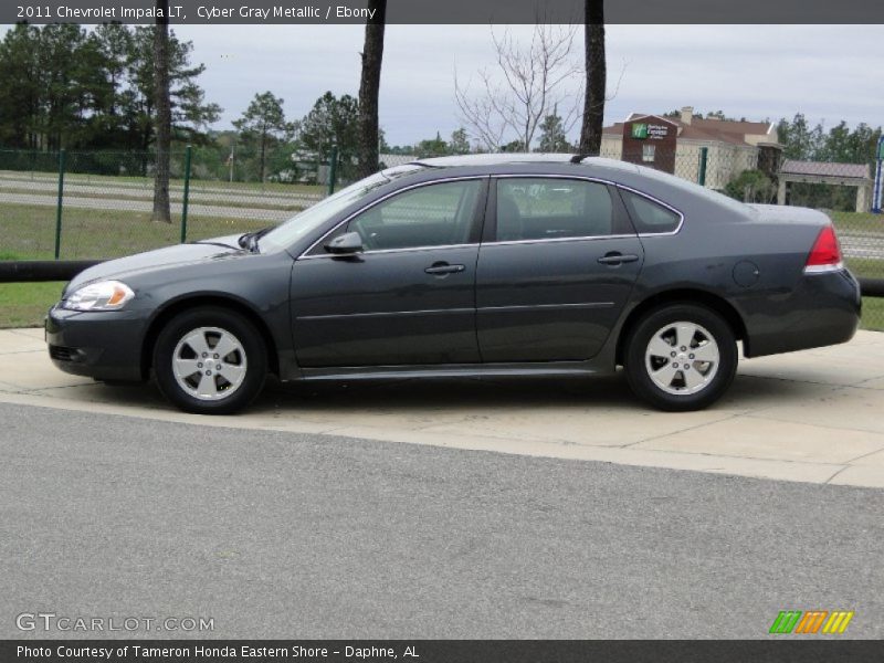 Cyber Gray Metallic / Ebony 2011 Chevrolet Impala LT