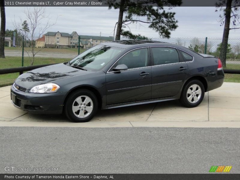 Cyber Gray Metallic / Ebony 2011 Chevrolet Impala LT