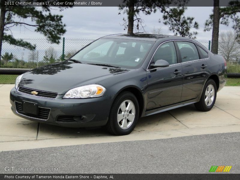 Cyber Gray Metallic / Ebony 2011 Chevrolet Impala LT