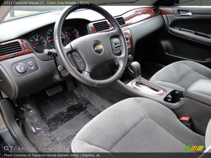 Cyber Gray Metallic / Ebony 2011 Chevrolet Impala LT