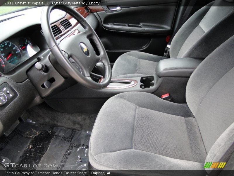Cyber Gray Metallic / Ebony 2011 Chevrolet Impala LT