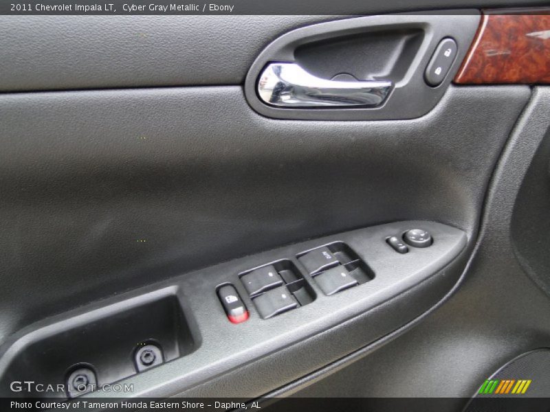 Cyber Gray Metallic / Ebony 2011 Chevrolet Impala LT