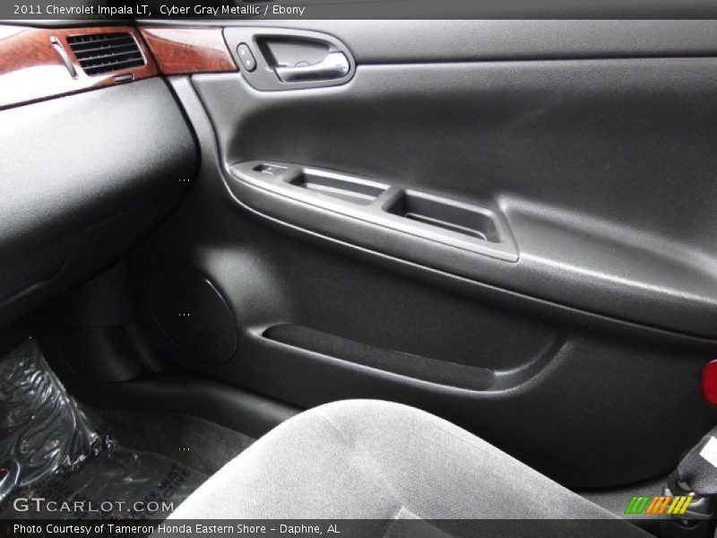Cyber Gray Metallic / Ebony 2011 Chevrolet Impala LT