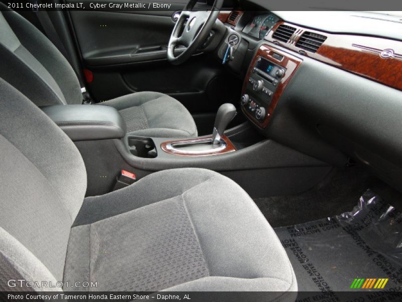 Cyber Gray Metallic / Ebony 2011 Chevrolet Impala LT