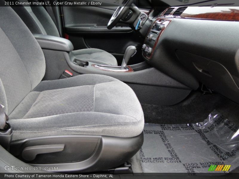 Cyber Gray Metallic / Ebony 2011 Chevrolet Impala LT