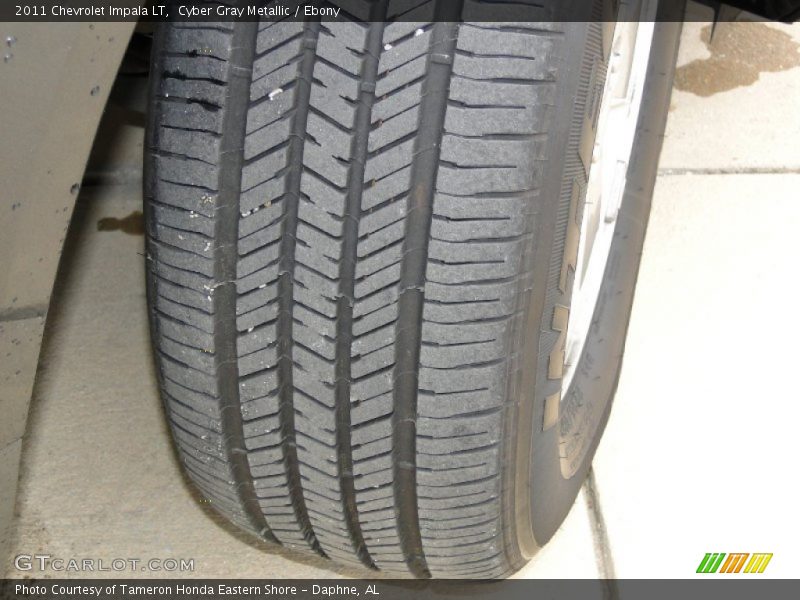 Cyber Gray Metallic / Ebony 2011 Chevrolet Impala LT