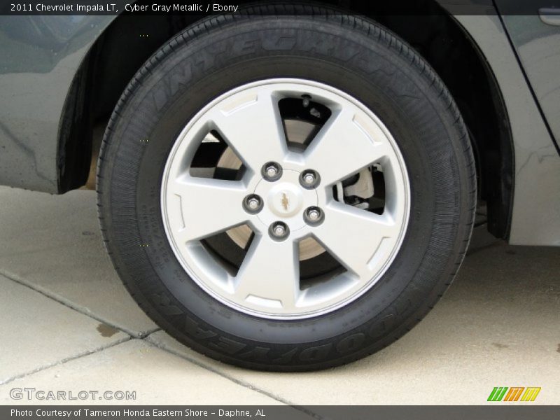 Cyber Gray Metallic / Ebony 2011 Chevrolet Impala LT