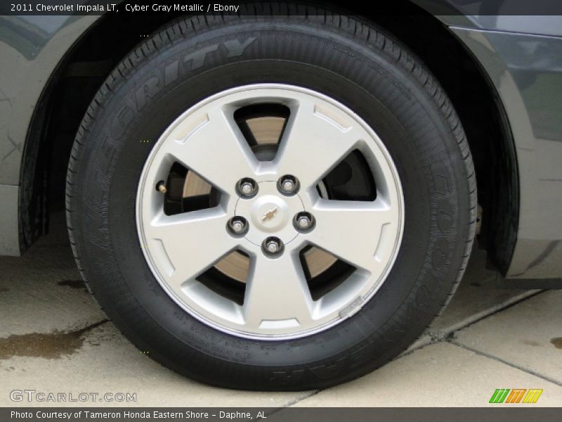 Cyber Gray Metallic / Ebony 2011 Chevrolet Impala LT
