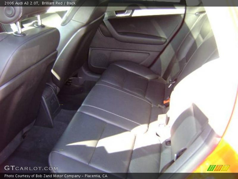 Brilliant Red / Black 2006 Audi A3 2.0T