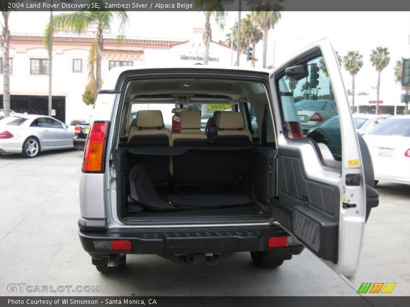 Zambezi Silver / Alpaca Beige 2004 Land Rover Discovery SE