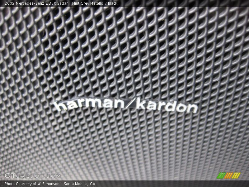 Flint Grey Metallic / Black 2009 Mercedes-Benz E 350 Sedan